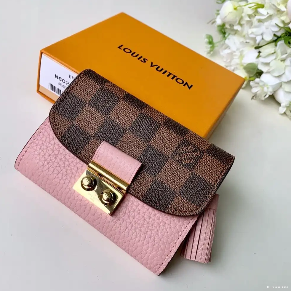 AAA Replica Ru CROISETTE Louis Vuitton WALLET COMPACT 0520